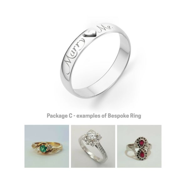 Packages: Marry Me Ring - Package C